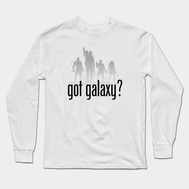 G. O. T. Galaxy Long Sleeve T-Shirt by AnimalatWork